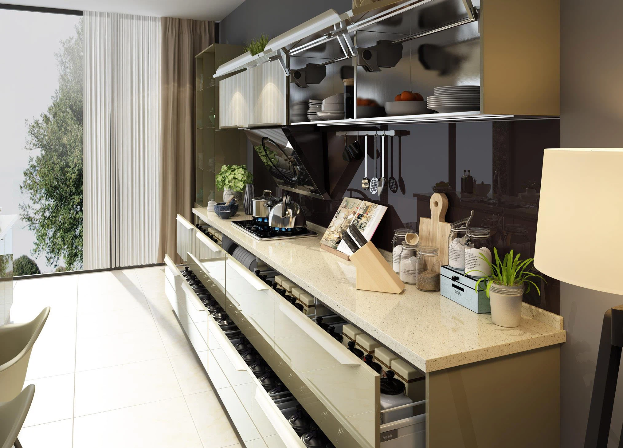 Lacquer Painting Kitchen manufacturers