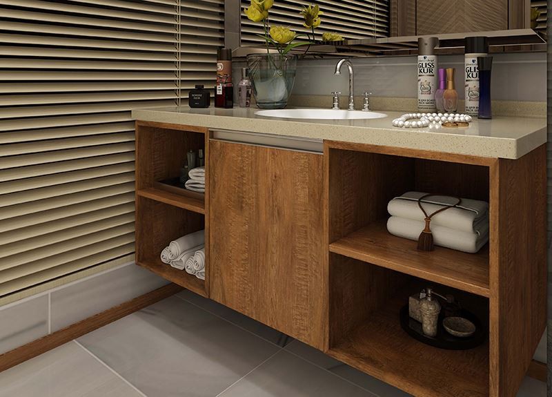 Melamine Bathroom Vanity Cabinet