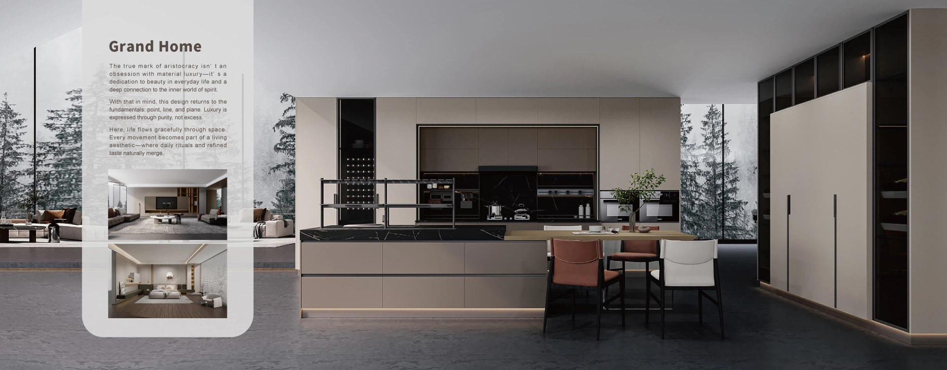 Stylish Custom Cabinet