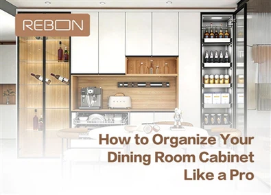 ڈنر ویئر سے شراب تک: اپنے کھانے کے کمرے کی کابینہ کو پرو کی طرح کیسے ترتیب دیں۔