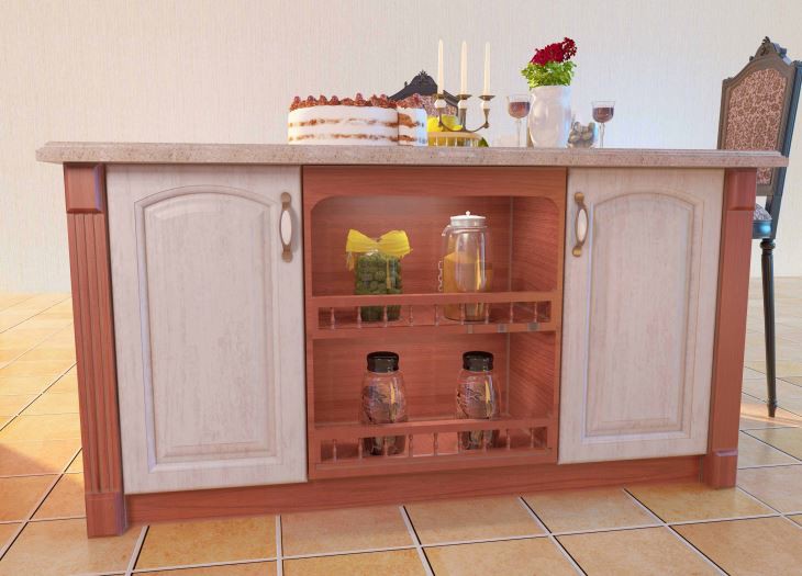 American Style PVC Kitchen Cabinet