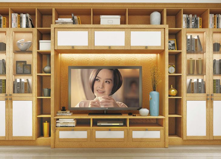 Customized Wooden Moist-proof Full House Cabinet