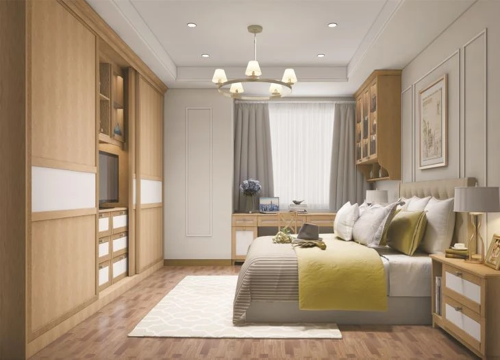 Customized Wooden Moist-proof Full House Cabinet