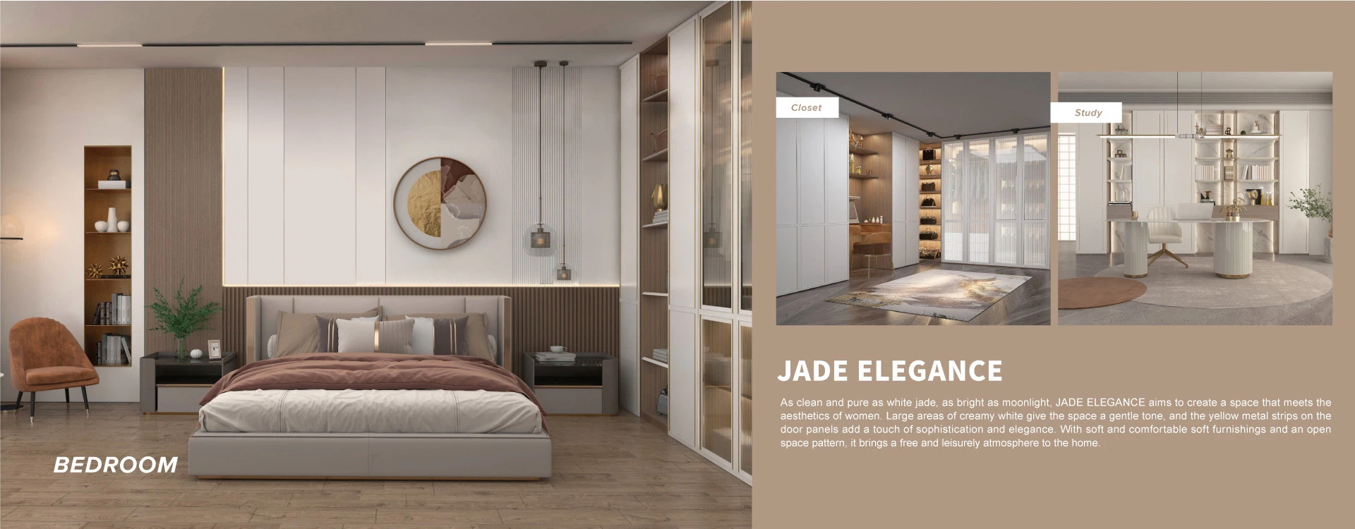 Glass Door Bedroom Wardrobe