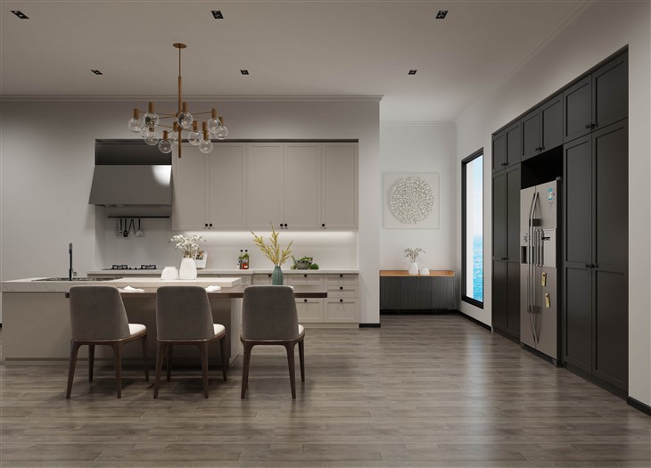 Blue Vinyl Kitchen Cabinets