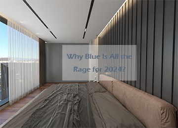 نیلا 2024 کے لیے سب سے زیادہ مقبول رنگ ہونے کے لیے تیار ہے۔