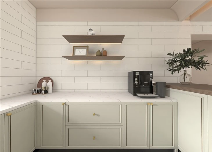 White Shaker Kitchen Cabinets